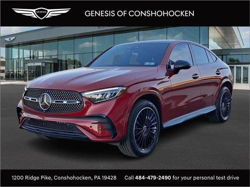 Red 2024 Mercedes-Benz GLC 300 4MATIC Coupe