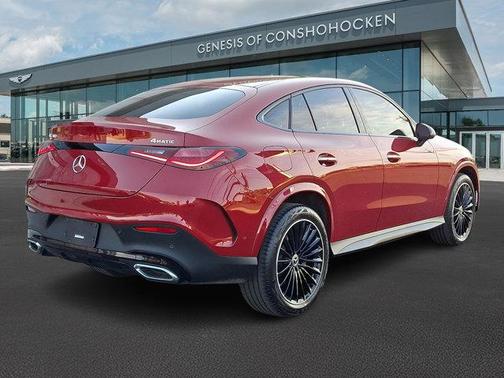 Red 2024 Mercedes-Benz GLC 300 4MATIC Coupe