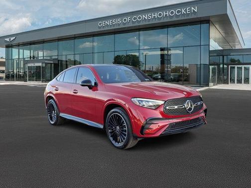Red 2024 Mercedes-Benz GLC 300 4MATIC Coupe