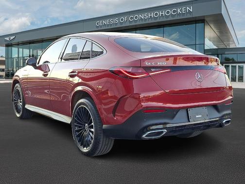 Red 2024 Mercedes-Benz GLC 300 4MATIC Coupe