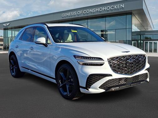 Alta White 2026 Genesis GV70 3.5T Sport Prestige