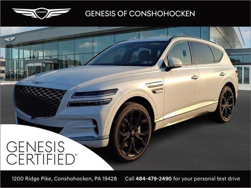 White 2024 Genesis GV80 PRESTIGE SIGNATURE
