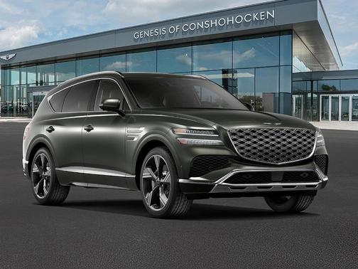 Green Matte 2026 Genesis GV80 3.5T Prestige