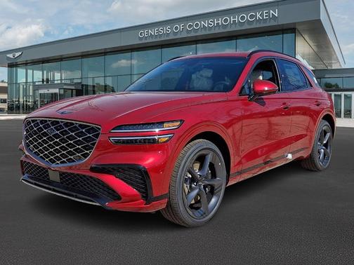 Red 2026 Genesis GV70 3.5T Sport Prestige