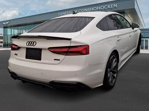 Ibis White 2021 Audi A5 45 S line Premium Plus