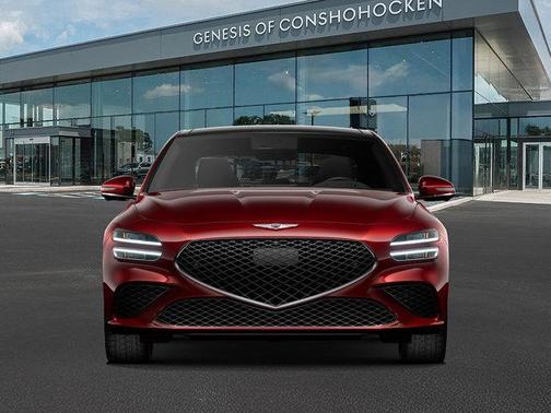 Red 2026 Genesis G70 3.3T Sport Prestige