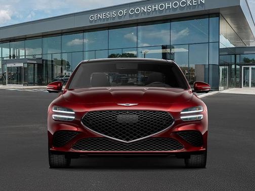 Red 2026 Genesis G70 3.3T Sport Prestige