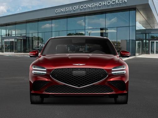 Red 2026 Genesis G70 3.3T Sport Prestige