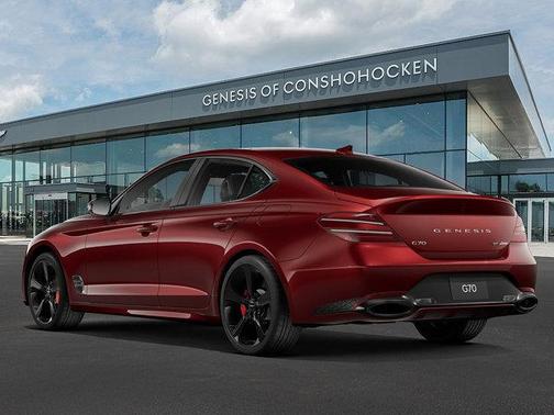 Red 2026 Genesis G70 3.3T Sport Prestige