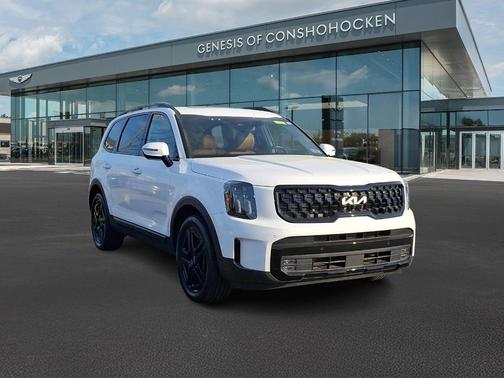 Glacial White Pearl 2024 Kia Telluride SX