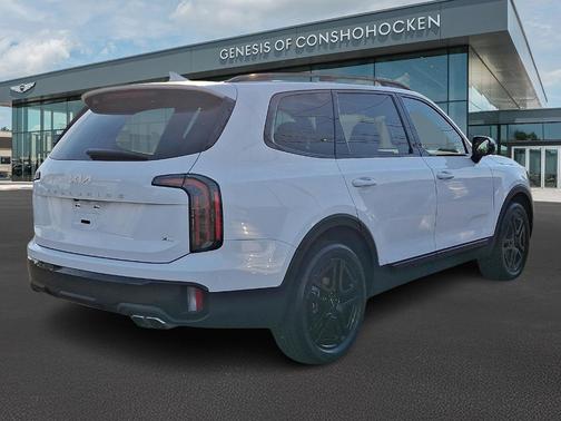 Glacial White Pearl 2024 Kia Telluride SX