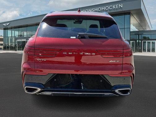 Red 2026 Genesis GV70 3.5T Sport Prestige
