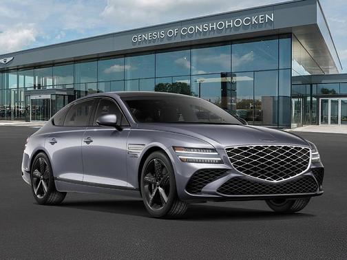 Blue 2026 Genesis G80 3.5T Sport Prestige