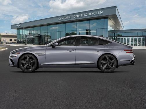 Blue 2026 Genesis G80 3.5T Sport Prestige