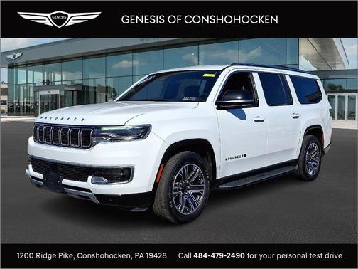 Bright White Clearcoat 2023 Jeep Wagoneer L Series II