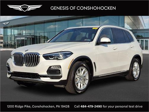 Mineral White Metallic 2019 BMW X5 xDrive40i