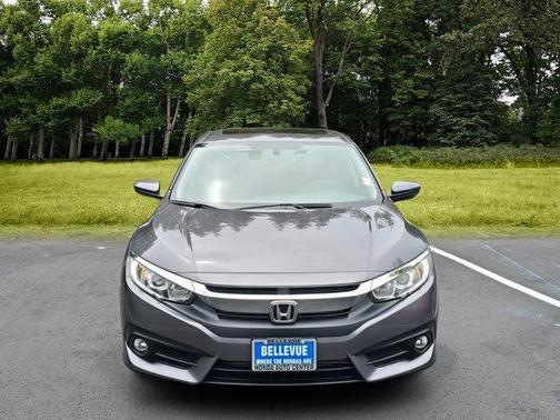 Modern Steel Metallic 2016 Honda Civic EX-T