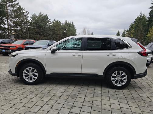 Platinum White Pearl 2025 Honda CR-V LX