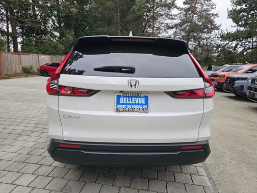 Platinum White Pearl 2025 Honda CR-V LX