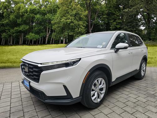 Platinum White Pearl 2025 Honda CR-V LX
