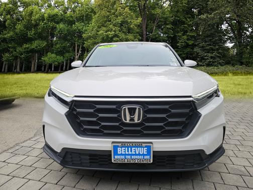 Platinum White Pearl 2025 Honda CR-V LX