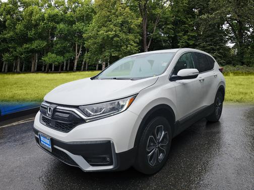 Platinum White Pearl 2022 Honda CR-V EX-L