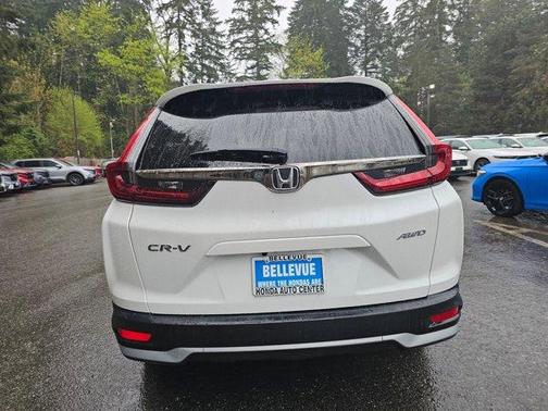 Platinum White Pearl 2022 Honda CR-V EX-L