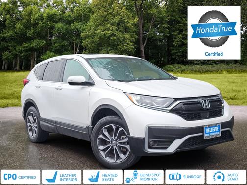 Platinum White Pearl 2022 Honda CR-V EX-L