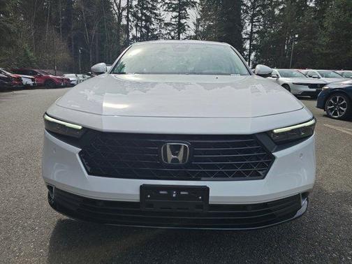Platinum White Pearl 2025 Honda Accord Hybrid Touring
