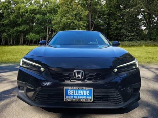 Crystal Black Pearl 2022 Honda Civic LX