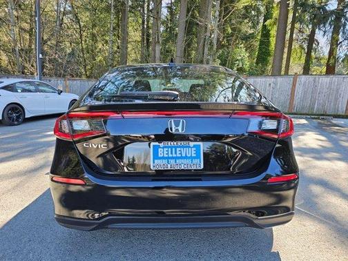 Crystal Black Pearl 2022 Honda Civic LX