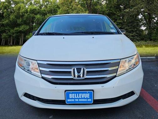 White Diamond Pearl 2013 Honda Odyssey EX-L