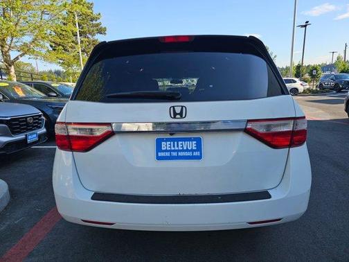 White Diamond Pearl 2013 Honda Odyssey EX-L