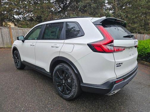 Platinum White Pearl 2026 Honda CR-V Hybrid Sport Touring