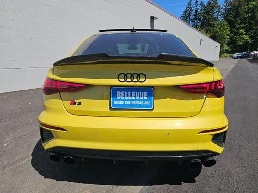Python Yellow Metallic 2022 Audi S3 2.0T Premium Plus