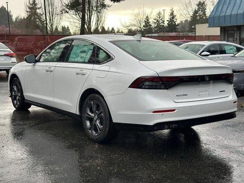 Platinum White Pearl 2025 Honda Accord Hybrid EX-L
