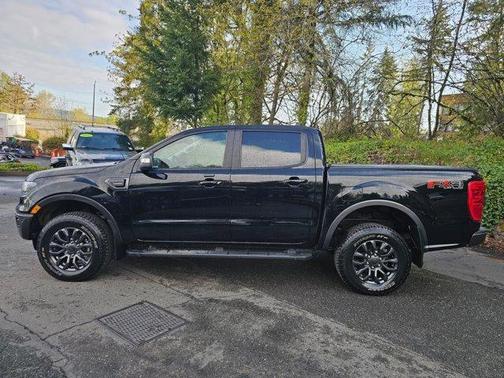 Shadow Black 2022 Ford Ranger Lariat