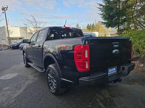 Shadow Black 2022 Ford Ranger Lariat