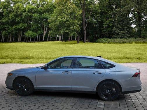 Solar Silver Metallic 2025 Honda Accord Hybrid Sport-L