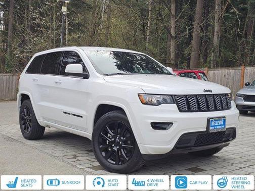 Bright White Clearcoat 2018 Jeep Grand Cherokee Altitude