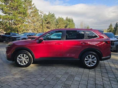 Radiant Red Metallic 2025 Honda CR-V LX