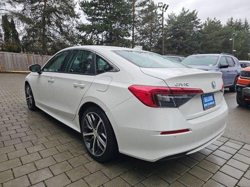Platinum White Pearl 2024 Honda Civic Touring