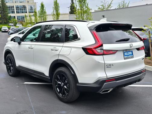 Platinum White Pearl 2023 Honda CR-V Hybrid Sport