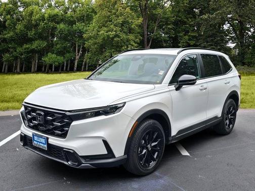 Platinum White Pearl 2023 Honda CR-V Hybrid Sport