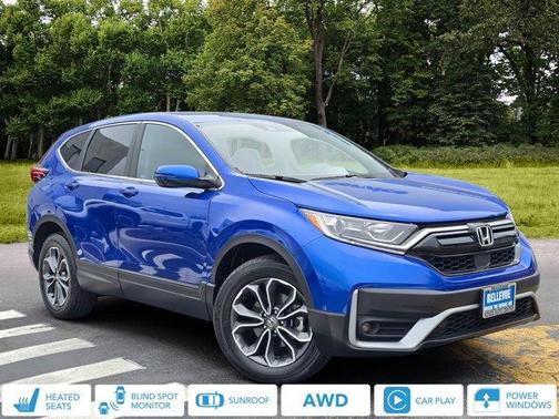 Aegean Blue Metallic 2020 Honda CR-V EX