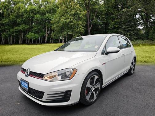 Pure White 2017 Volkswagen Golf GTI S 4-Door