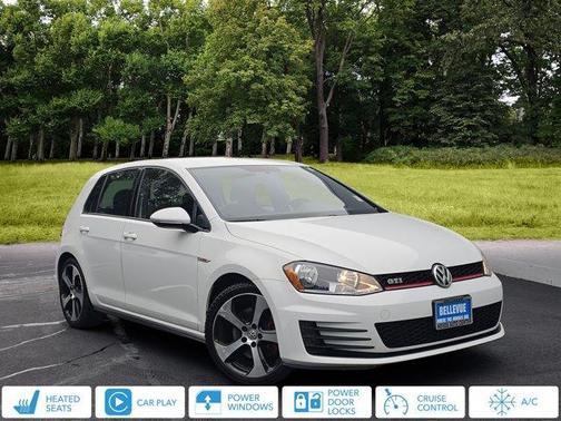 Pure White 2017 Volkswagen Golf GTI S 4-Door