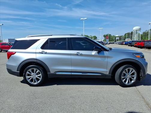 Silver Metallic 2021 Ford Explorer Limited