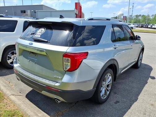 Silver Metallic 2021 Ford Explorer Limited