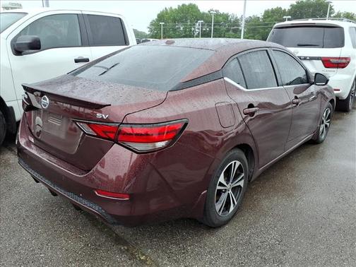 Rosewood Metallic 2021 Nissan Sentra SV